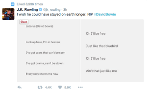 @jk_rowling on David Bowie death