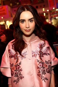 Lily Collins Stella McCartney Pre-Fall 2016 Party