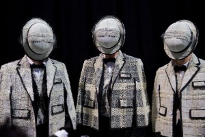 Backstage at Thom Browne Men's Fall 2016