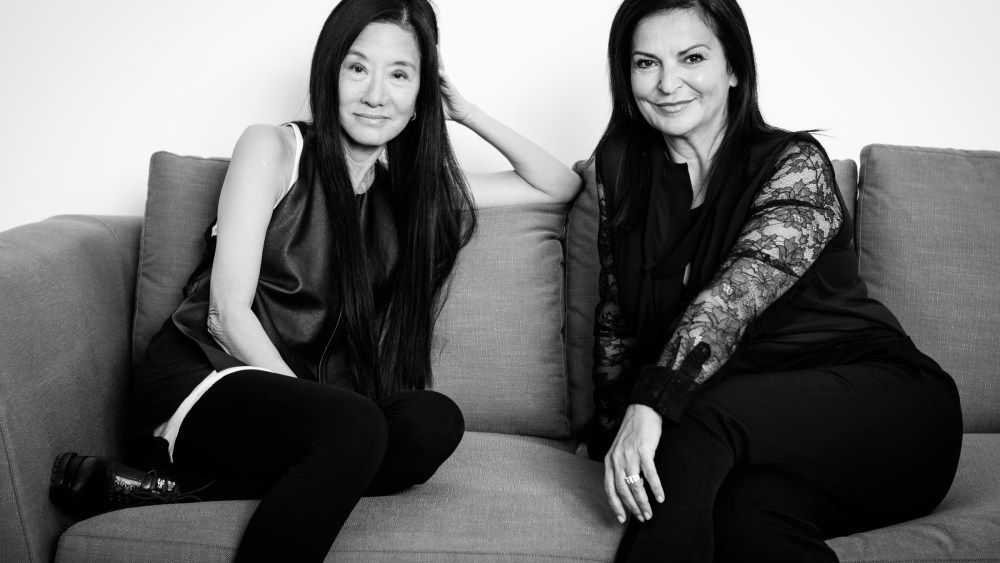 Vera Wang and Veronique Gabai-Pinsky