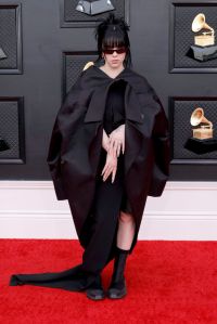 LAS VEGAS, NEVADA - APRIL 03: Billie Eilish attends the 64th Annual GRAMMY Awards at MGM Grand Garden Arena on April 03, 2022 in Las Vegas, Nevada. (Photo by Frazer Harrison/Getty Images for The Recording Academy)