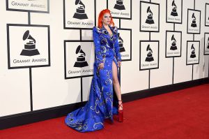 LOS ANGELES, CA - FEBRUARY 15: Singer Lady Gaga  attends The 58th GRAMMY Awards at Staples Center on February 15, 2016 in Los Angeles, California.  (Photo by Jason Merritt/Getty Images for NARAS)
