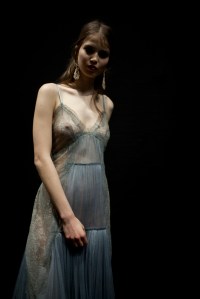 Backstage at Alberta Ferretti Fall 2016