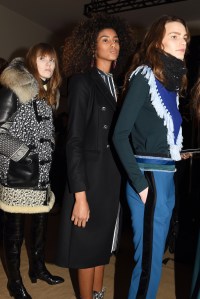 Backstage at Altuzarra RTW Fall 2016