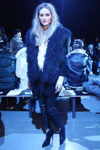 Olivia Palermo Altuzarra show, Fall Winter 2016, New York Fashion Week, America - 13 Feb 2016