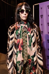 Backstage at Anna Sui RTW Fall 2016