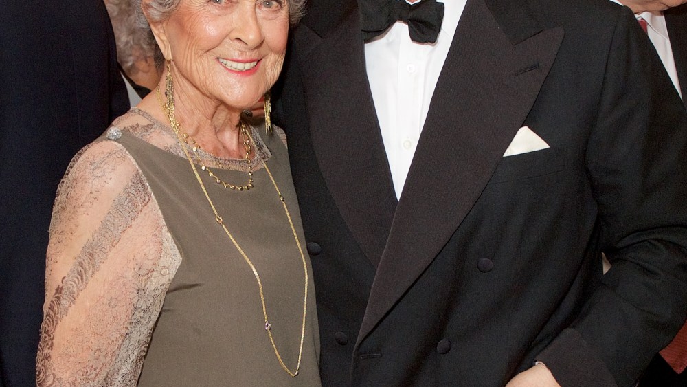 Joan Burstein and Manolo Blahnik