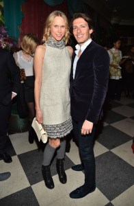 Indre Rockefeller and Edgardo Osorio Aquazzura X MYTheresa dinner, New York Fashion Week, America - 10 Feb 2016