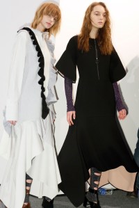 Backstage at BCBG Max Azria RTW Fall 2016