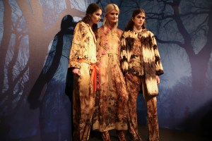 Backstage at Alberta Ferretti Fall 2016