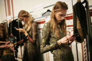 Backstage at Etro Fall 2016