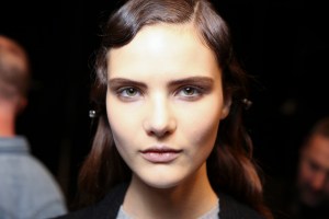 Backstage at Blumarine Fall 2016