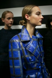 Backstage at Bottega Veneta Fall 2016