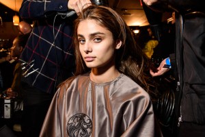 Backstage at Backstage at Brandon Maxwell RTW Fall 2016