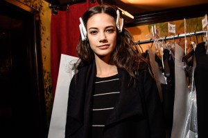Backstage at Backstage at Brandon Maxwell RTW Fall 2016