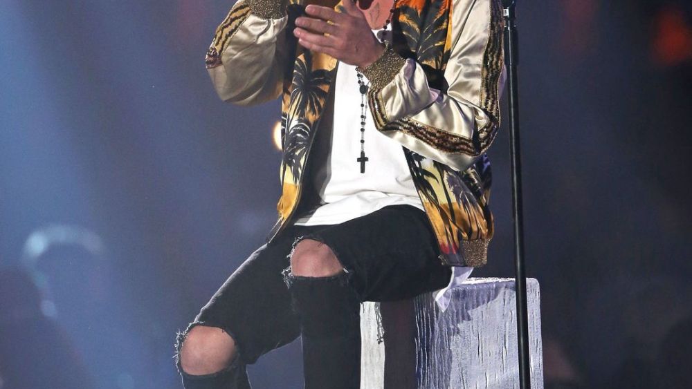 Justin Bieber in Saint Laurent