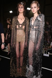 Backstage at Alexander McQueen RTW Fall 2016