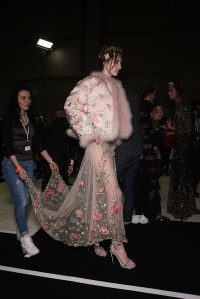 Backstage at Alexander McQueen RTW Fall 2016