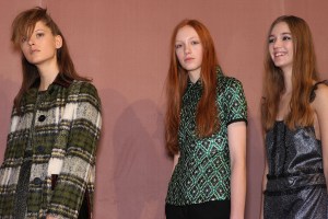 Backstage at Burberry RTW Fall 2016
