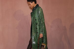 Backstage at Burberry RTW Fall 2016