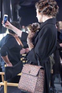 Backstage at Charlotte Olympia RTW Fall 2016