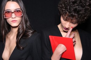 Backstage at Charlotte Olympia RTW Fall 2016