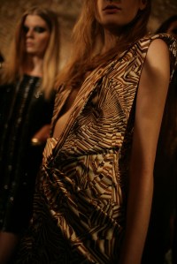 Backstage at Julien MacDonald RTW Fall 2016