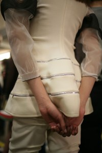 Backstage at JW Anderson RTW Fall 2016