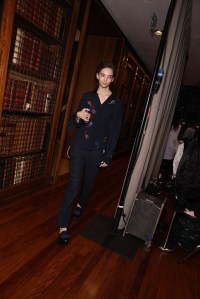 Backstage at Paul Smith RTW Fall 2016