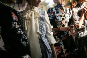 Backstage at Temperley London RTW Fall 2016