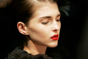 Backstage at Christian Siriano RTW Fall 2016