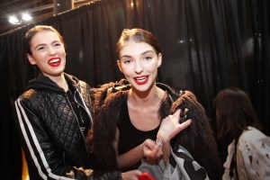 Backstage at Christian Siriano RTW Fall 2016