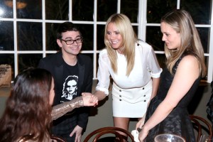 Christian Siriano, Heidi Klum, and Alicia Silverstone.