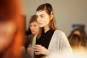 Backstage at Delpozo RTW Fall 2016