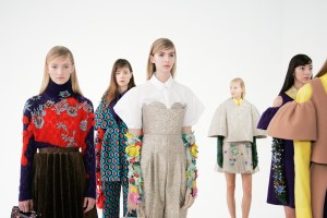 Backstage at Delpozo RTW Fall 2016