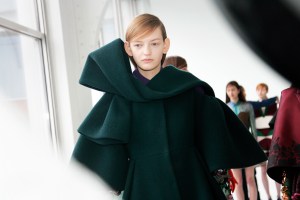 Backstage at Delpozo RTW Fall 2016