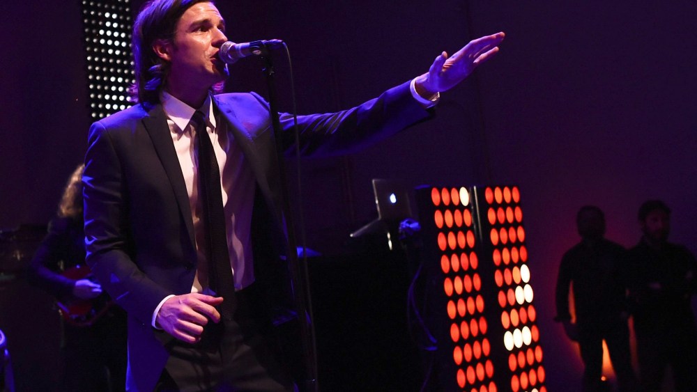 Brandon Flowers at Emporio Armani Sounds