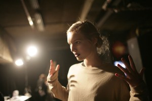 Backstage at Erdem RTW Fall 2016