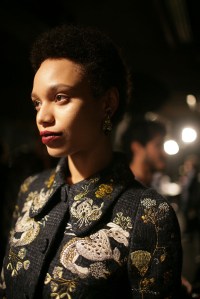 Backstage at Erdem RTW Fall 2016