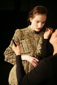 Backstage at Erdem RTW Fall 2016
