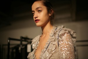 Backstage at Erdem RTW Fall 2016