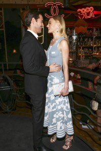 Michael Polish with Kate Bosworth in Chanel.