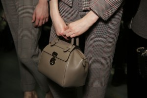 Backstage at Giorgio Armani RTW Fall 2016