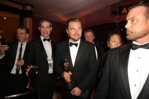 Brian Cullinan and Leonardo DiCaprio 2016 Oscars Governor’s Ball