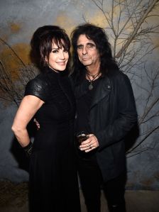 Sheryl Goddard, Alice Cooper 2016 Grammy Awards After Party