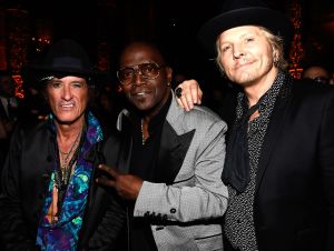 Joe Perry, Randy Jackson and Matt Sorum 2016 Grammy Awards After Party