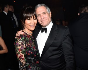 Julie Chen, Leslie Moonves 2016 Grammy Awards After Party