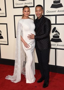 Chrissy Teigen Grammy Awards 2016