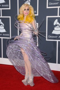 Lady Gaga at the 2010 Grammy Awards