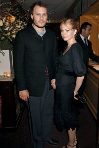 Heath Ledger and Michelle Williams attend Finch & Partners' Pre-BAFTA Party, hosted by the former CEO of Artists Independent Network Charles Finch, on the eve of Orange British Academy Film Awards (BAFTAs), at Annabel's on February 18, 2006 in London, England. Charles Finch, BAFTA: The Night Before